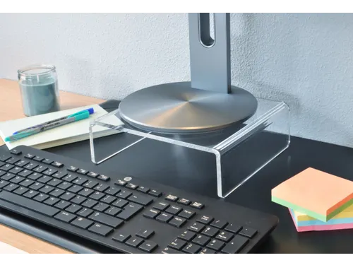 Desq Beeldschermhouder Uit Acryl Transparant