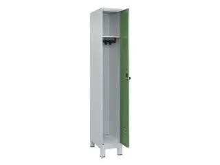 locker,HxBxD 1950x300x500mm,1vak,vak B 300mm,draaigrendel,voeten - 2