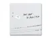 Tableau magnetique en verre Sigel mat 480x480x15mm Little Birds
