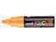 Verfstift Posca PC8K Brede punt 8mm schuin oranje