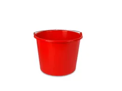 Emmer rond rood 12 liter