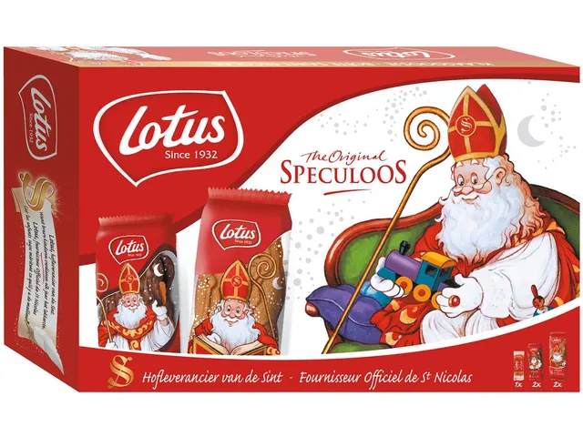 speculaaskoekjes Sinterklaasdoosje 180g