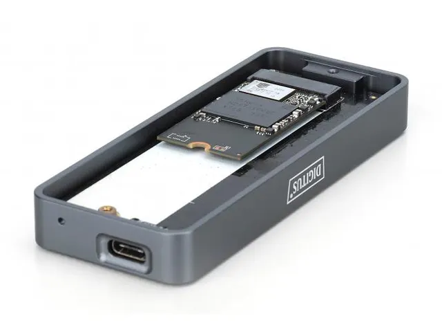 USB-behuizing voor harde schijf extern NVMe 20Gbps USB3.2 Gen 2x2 Alu