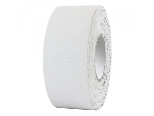tape,vinyl,wit,band LxB 25mx75mm,met antislip-eigenschappen