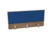 panneau de rehausse,p. table de bureau,NT-cerise,BN6016-bleu