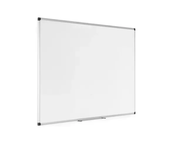Whiteboard Quantore 90x120cm emaille magnetisch Voordeelbundel