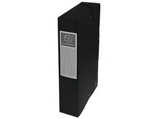 elastobox Exabox zwart, rug van 6 cm - 1
