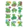 Sticker Etiket Herma 5601 Kikkers 36 stuks