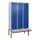 Z-garderobekast,HxBxD 2120x1200x815mm,6vak,vak B 400mm,cil.-slot