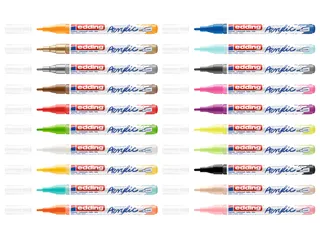 Acrylmarker edding e-5300 fijn neon geel - 3