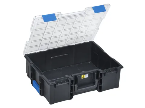 Assortimentskoffer,HxBxD 144x440x355mm,PP,koffer zwart