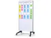 Mobiel Glasbord Wit Magnetisch 90x175cm