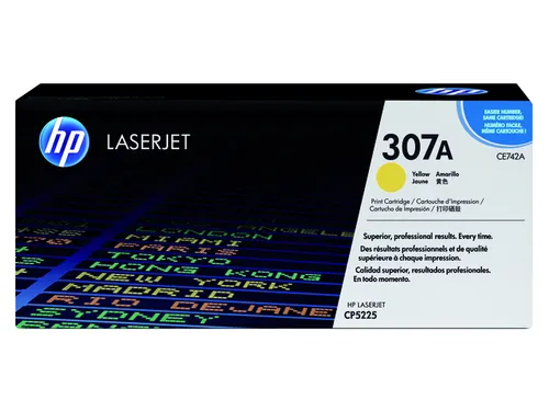 HP CE742A 307A Toner Geel 7.300 Pagina's Origineel