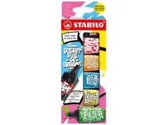 Markeerstift STABILO BOSS mini by Snooze One assorti blister à 6 stuk