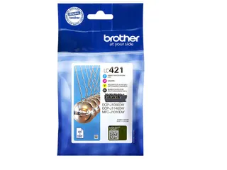 Brother LC-421 Inktcartridge Multipack Zwart + 3 Kleuren - 2
