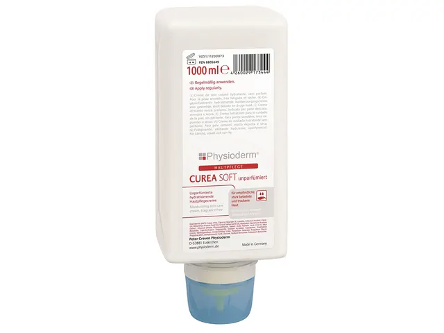 Curea Soft huidverzorgingscrème droge huid geurvrij 1 liter vulling
