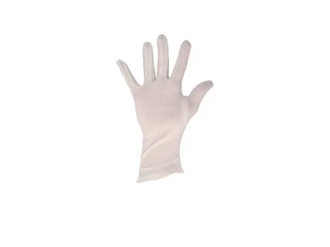 Handschoen Katoen Tricot Wit Maat L 50 x 12 paar