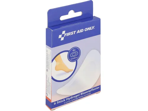 Blarenpleister First Aid Only doos met 6 stuks