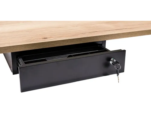 Persoonlijke lade Euroseats 295x390x90mm zwart