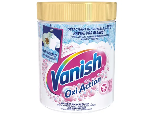 Wasbooster Vanish Oxi Action Whitening poeder 940g