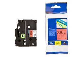 Labeltape Brother P-touch TZe-461 standaard 36mm zwart op rood - 3
