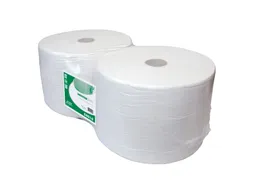 Industriepapier P54010 1-laags Recycled Wit 2 Rol