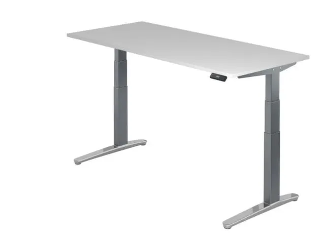 Elektrisch in hgte vst. zit-sta-bureau,HxBxD 650-1290x1800x800mm