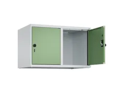 opzetkast,v. locker,2vak.,vak B 400mm,HxBxD 500x800x500mm,draaigrendel