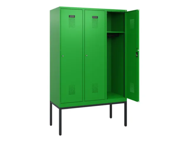 schoollocker,HxBxD 1950x1200x500mm,3vak,vak B 400mm,cil.-slot