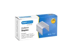 Nieten Rapesco 24 8mm 5000 stuks zilver