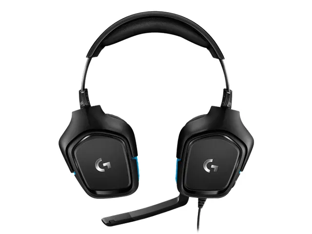 Logitech G432 Gaming headset 7.1 Surround Sound bedraad Zwart