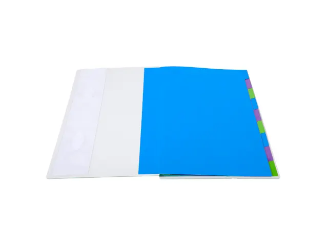 Sorteermap Harmonika 12vak CAMP.NEON bl.