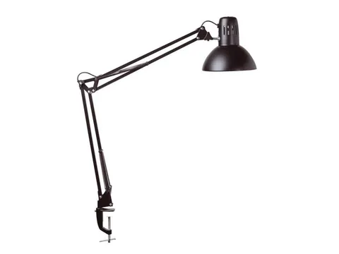 Bureaulamp MAUL Study tafelklem excl.LED lamp E27 zwart