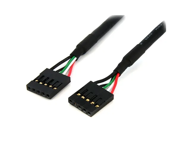 45cm Interne 5-pin USB IDC moederbord aansluitkabel F/F