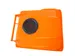 Container met rozet 240 Liter Oranje