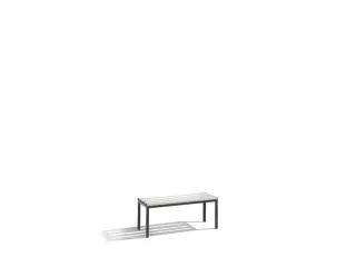 Omkleedbank L 1000Mm Pvc-Zitlatten Ral7021 - 1