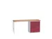 établi,HxlxP 930x2000x600mm,plateau multiplex,2 pieds/1 conteneur