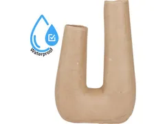 Figuur Décopatch dubbele vaas 16.5x7x25cm
