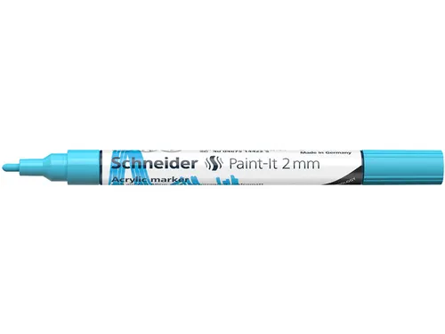 Acrylmarker Schneider Paint-It 310 2mm pastel blauw