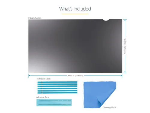 Privacy Filter 24inch 16:10 met Blauwlicht Reductie