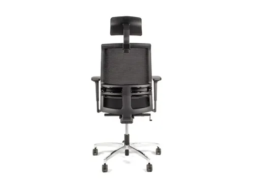 Bureaustoel EN1335 Linea Omnia 01/PT zwart/zwart met 3D armleuning