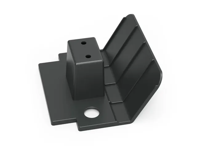 Vlakmopsteun zwart recycled (t.b.v. EM-serie)