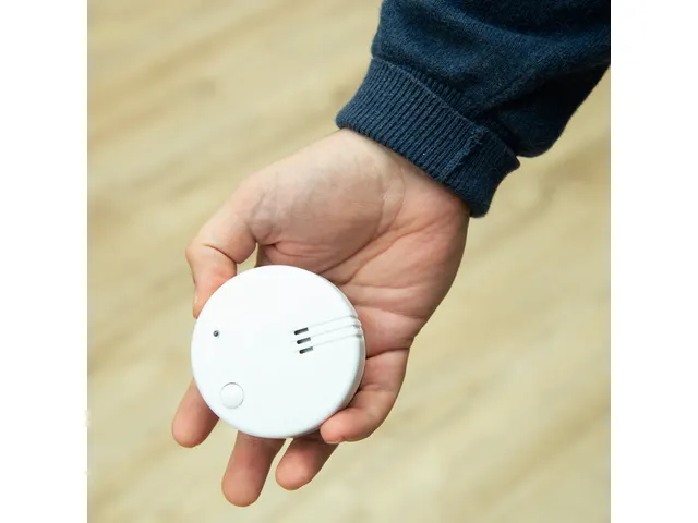 Rookmelder Alecto mini met 5 jaar batterij wit