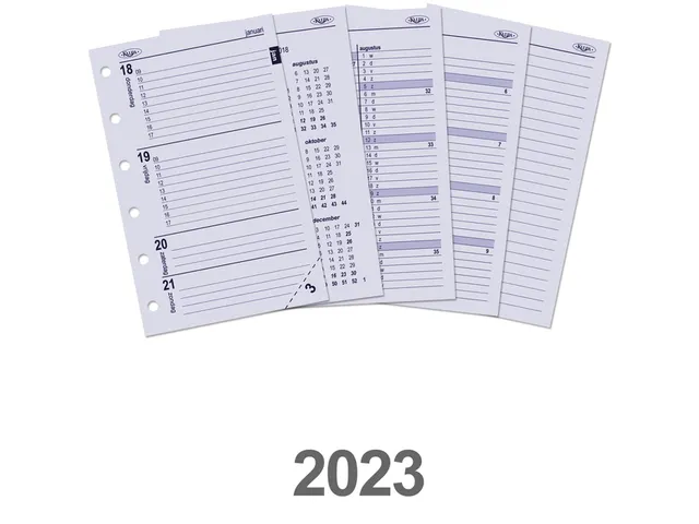 Agendavulling 2026 Kalpa Pocket 7dagen/2pagina's