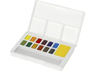 Waterverf Faber-Castell in box met 12 kleuren - 2