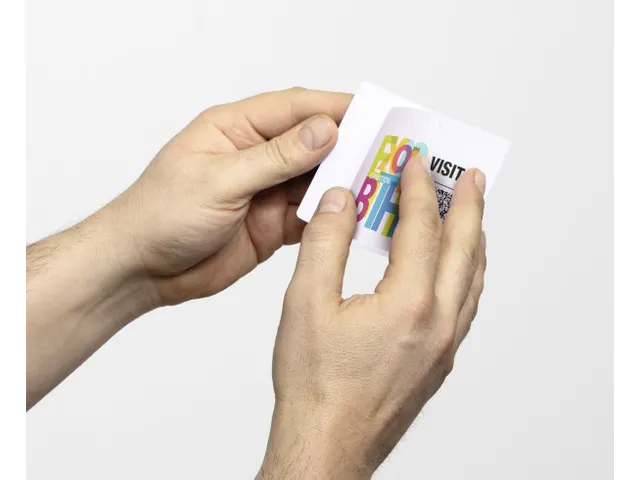 Durable Badge 86x97mm Dubbelzijdig