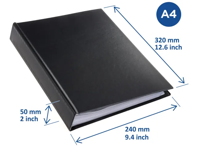Showmap Rillstab A4 RI99494 10 Kanaals 100 Tas Zwart