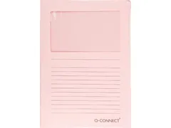 L-Map Met Venster A4 120 Grams 100 stuks Lichtroze