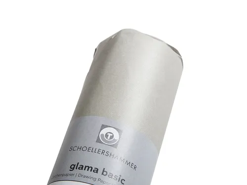 Tekenpapier Schoellershammer Glama Basic 66cmx50m 60 gram transparant