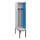 locker met bank,voor scheiding van kleding,HxBxD 2120x400x815mm,1vak